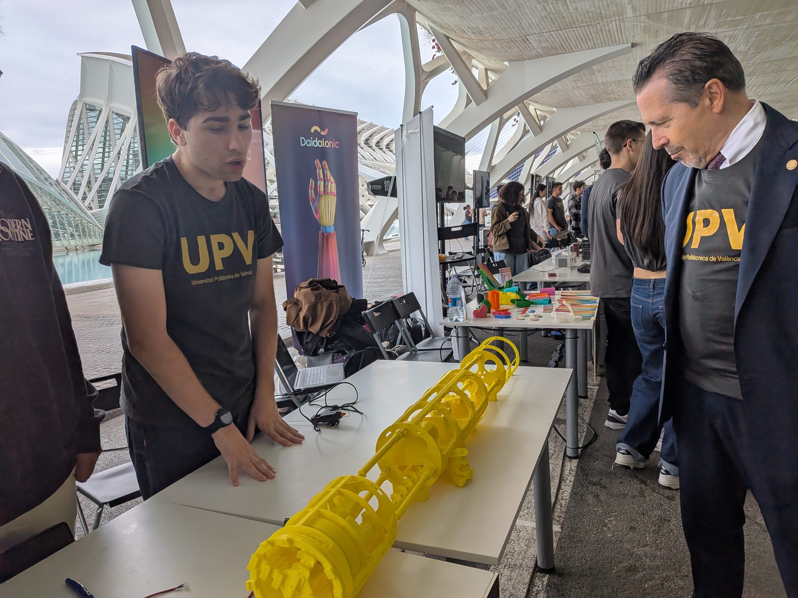 El rector de la UPV destaca que la Feria de los Inventos “saca a la calle el dinamismo, la innovación y la inventiva que nacen en las aulas y los laboratorios”