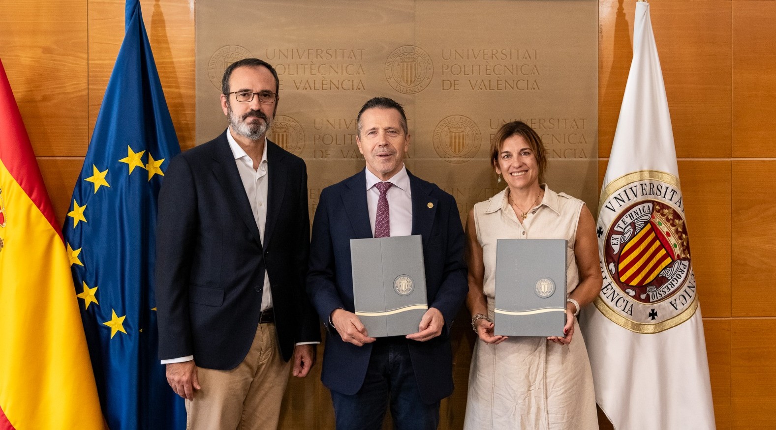 Capilla reivindica la formación tecnológica como herramienta de inclusión y empleabilidad durante la firma del acuerdo entre la UPV e Inserta Innovación (Fundación ONCE)